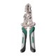 thumbnail image 1 of Alicates Para Cables Plegables Ligeros Pelacables Multifuncionales Para Presionar Verde, 1 of 5