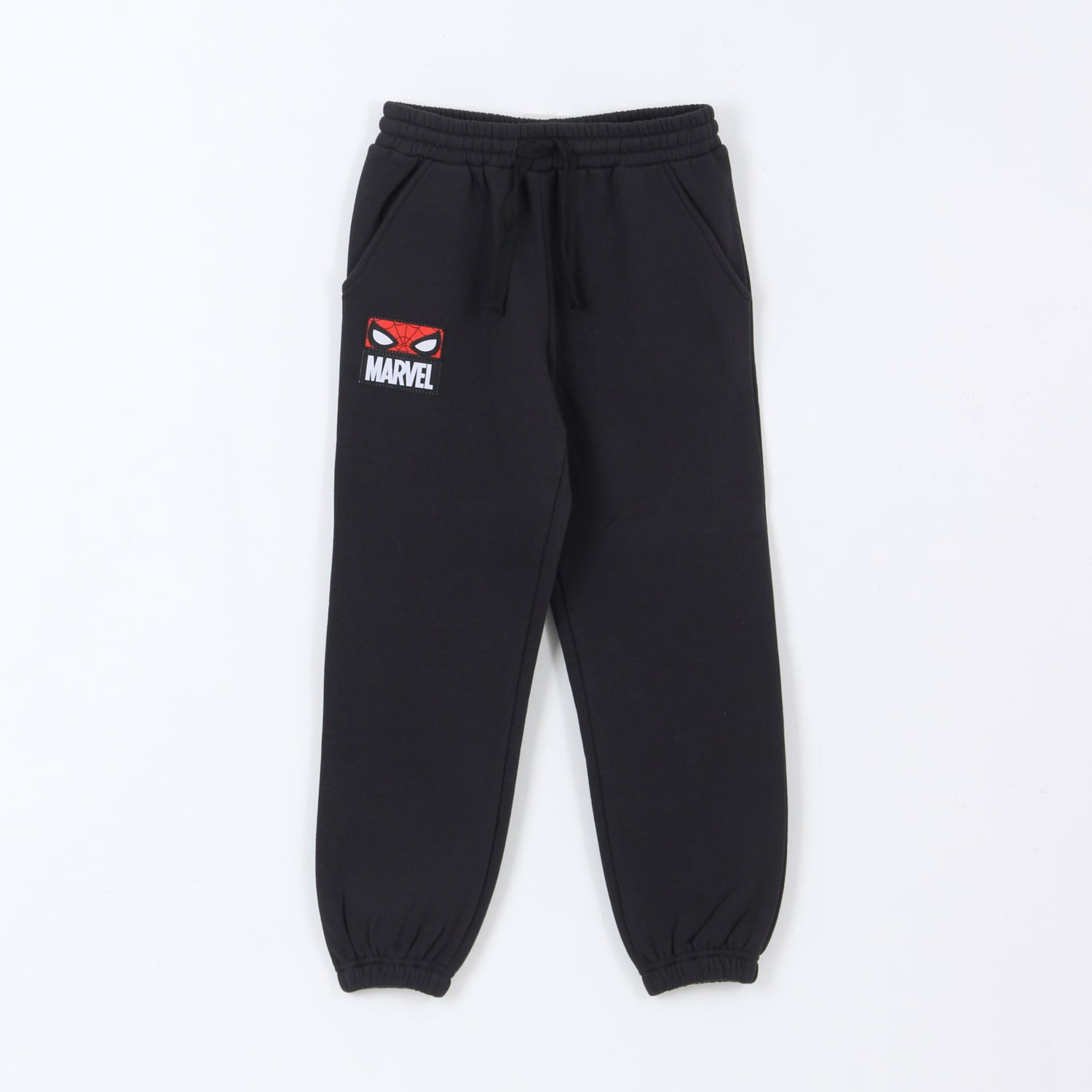 Pantalón De Buzo Spiderman Negro Marvel
