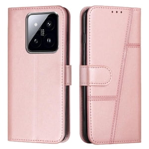 Foxdock - Funda Flip Para Xiaomi 14 – Carcasa Delgada Y Resistente A Impactos Con Soporte Para Uso Diario Y Profesional