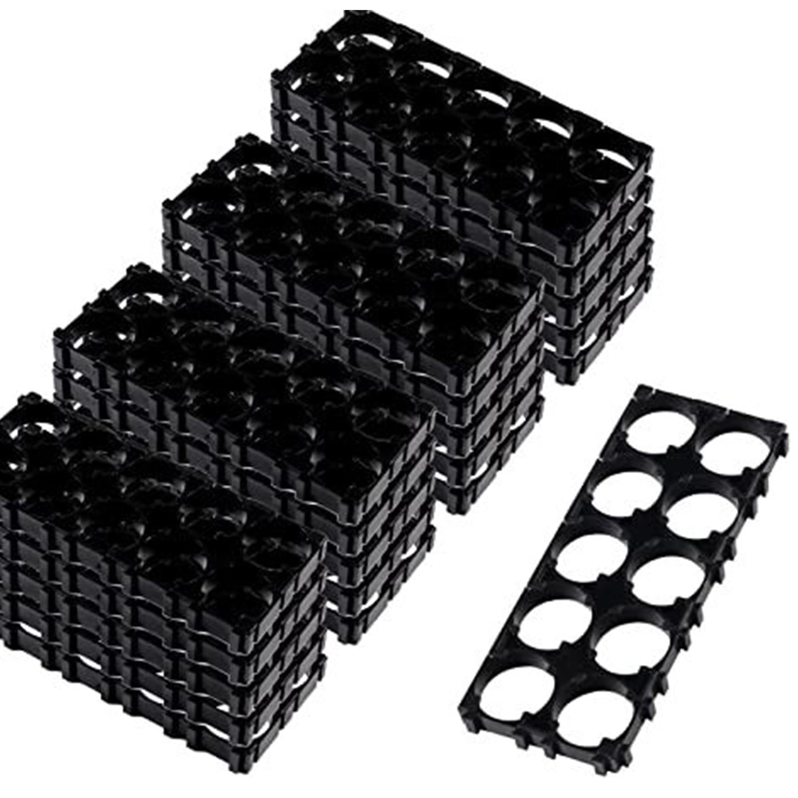 Bothyi - 20 Piezas 18650 Soporte De Batería 2x5 Espaciador De Celda Para Batería Fija Diy