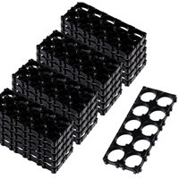 Bothyi - 20 Piezas 18650 Soporte De Batería 2X5 Espaciador De Celda Para Batería Fija Diy