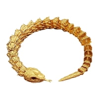 Magideal - Estatua De Serpiente, Adorno De Aleación, Colección De Regalos, Mesa Central, Figura En Miniatura Para Escritorio, Estantería, Oficina, Sala De Estar,