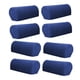 thumbnail image 2 of juego de 8 muebles de franela sofá reposabrazos cubiertas protectores azul marino, 2 of 5