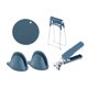 thumbnail image 4 of Juego Antiescaldaduras De Cocina Que Se Mueve Fácilmente Y Protege Las Manos, Resistente, Multiusos, Azul, 4 of 5