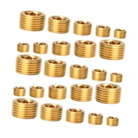 Ioensy - Juego De 25 Tapones Npt De Latón Para Tuberías Juego De Conectores De Latón Resistentes