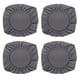 thumbnail image 1 of 4 piezas jacquard poliéster estiramiento boda cena silla asiento cubierta gris_l, 1 of 5