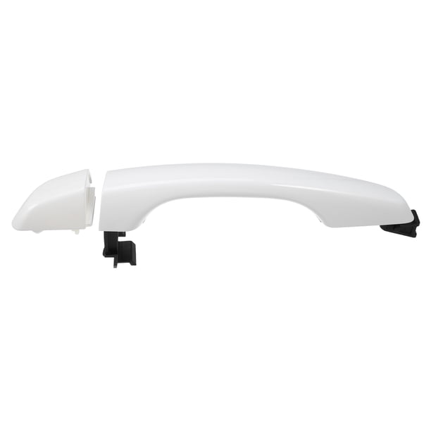 REGALWOVEN Manija de Puerta Exterior Trasera Izquierda para Hyundai Elantra Sedan con Cubierta, Blanco