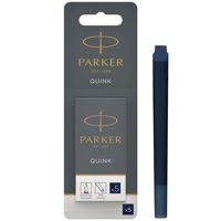 Cartuchos De Tinta Para Pluma Quink Parker X5 Azul Oscuro