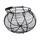 thumbnail image 1 of Cesta De Alambre Para Huevos Para Recoger Huevos Frescos Soporte Para Huevos Para Alimentos Verduras Huevos Negro, 1 of 5