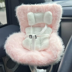 Adorno Para Asiento De Coche Swiftserv Labubu Para Muñecas De 10 A 17 Cm, Color Rosa