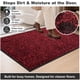 thumbnail image 2 of Felpudo Mibao 81 cm x 51 cm Rojo Lavable, 2 of 8
