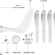 thumbnail image 4 of Juego de generador de turbina eólica de 400W 24V con 5 cuchillas, juego de generador de viento con controlador de carga, generador de energía eólica para marina, RV, hogar, generador de viento, 4 of 8