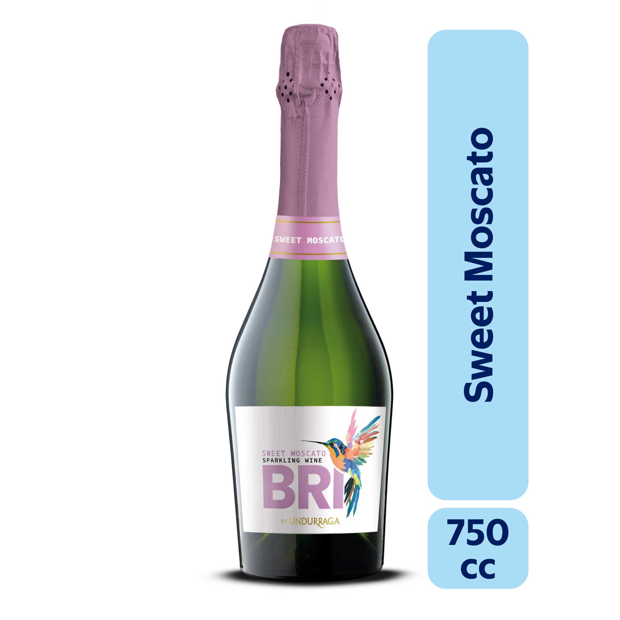 Espumante Botella Moscato Bri Sparkling Sweet 750 ml Undurraga