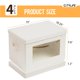 thumbnail image 4 of Cajas de almacenamiento ITYLIFE CITYLIFE Cube, armario con tapas, paquete de 4 unidades, color beige, 4 of 7