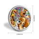thumbnail image 2 of 101 dálmatas-Theme Round Button Badge: Premium Metal Construction, Ideal for High-End Events 2.8 cm, 2 of 6