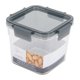 thumbnail image 3 of Canister Con Tapa Hermetica 700ML 2 Piezas Plástico Transparente, 3 of 3