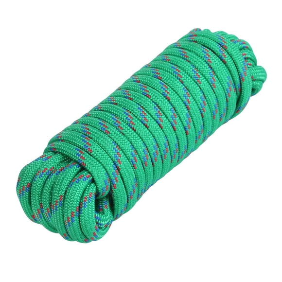Cuerda MaxxHaul 50227 con trenzado de diamante de 3/8 x 15 m, extra fuerte