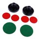 thumbnail image 2 of Juegos de dos Air Hockey Pushers Strikers Goalies Plus Cuatro Pucks L Dark Blue, 2 of 3