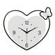 thumbnail image 3 of Reloj De Pared Con Forma De Corazón, Montaje En Pared, Movimiento Silencioso Para Cafetería, Comedor, Interior, 3 of 3