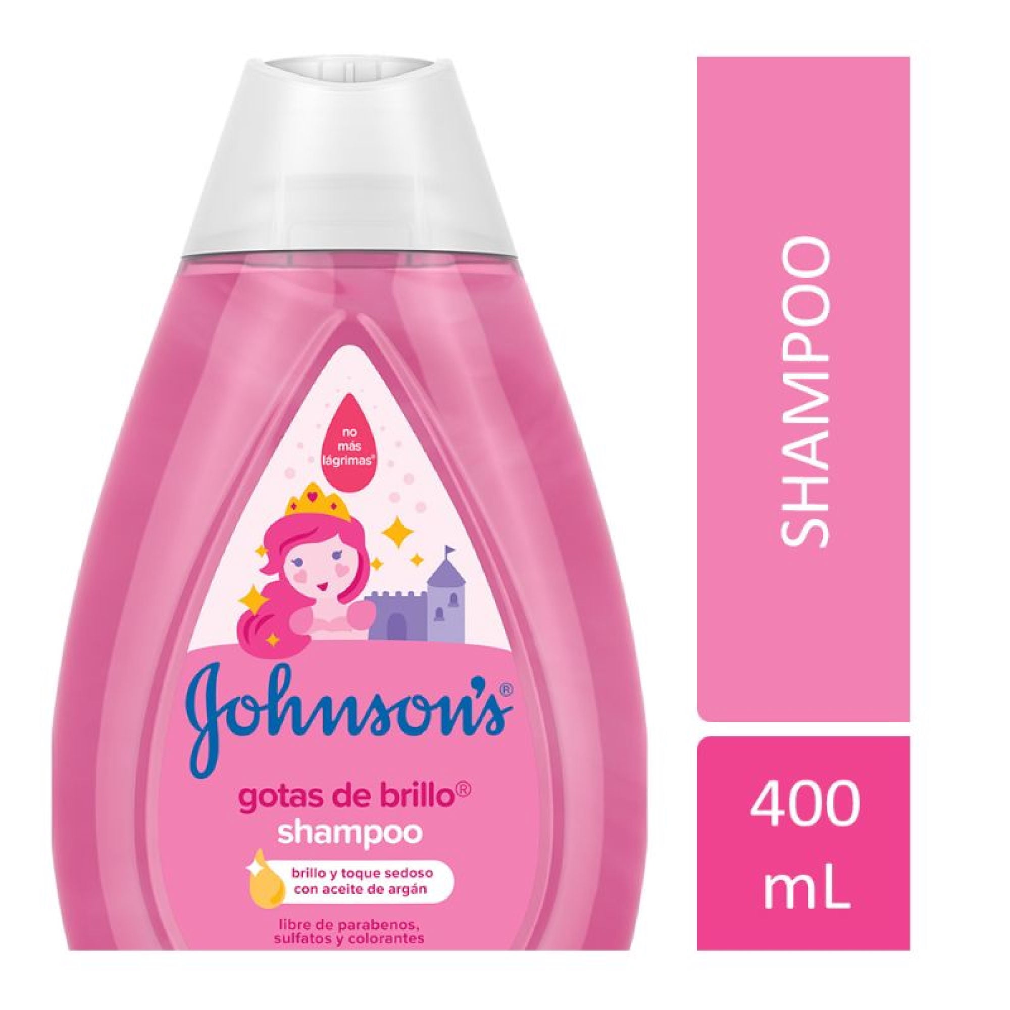 Shampoo Para Niños Gotas De Brillo 400 ml Johnson's Baby