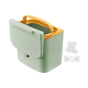 Genérico - Cubo De Basura De Cocina Con Tapa Multifunción Portátil Para El Baño Del Hogar