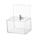 thumbnail image 5 of Caja De Donación De Acrílico Transparente Con Cerradura Para Eventos Comunitarios De Mesa De Escritorio, 5 of 5