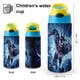 thumbnail image 2 of Venom Botella de Agua con Tapa Pop Top de Un Toque, Acero Inoxidable, a Prueba de Fugas, para Deportes, Botella Infantil azul 12 oz, 2 of 6