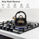 thumbnail image 2 of Tetera LUXGRACE Stovetop de acero inoxidable apta para uso alimentario, 3,1 L, 2 of 8