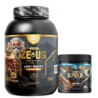Palikos Fitness - Pack Guerrero 2Kg / Proteína Zeus 2Kg Cappuccino + Creatina Apolo 300 G