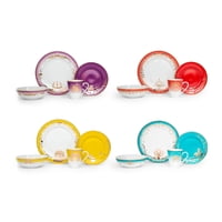 Juego De Vajilla Disney Villains De Cerámica Maléfica, 16 Piezas