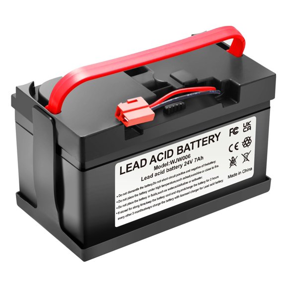 Batería Tnvodejo 24V 7Ah de Plomo Sellada 25x17x17 cm 4,5 kg