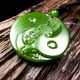 thumbnail image 2 of 1pc Chinese Natural Green Jade Taiji Bagua Pendant Necklace Hand-Carved Charm Jadeite Jewelry Fashion Amulet Gifts For Men Women, 2 of 3