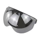 thumbnail image 5 of Reemplazo De Lente De Visera Abatible Para Cascos De Motocicleta De 3 Botones Plateado, 5 of 5