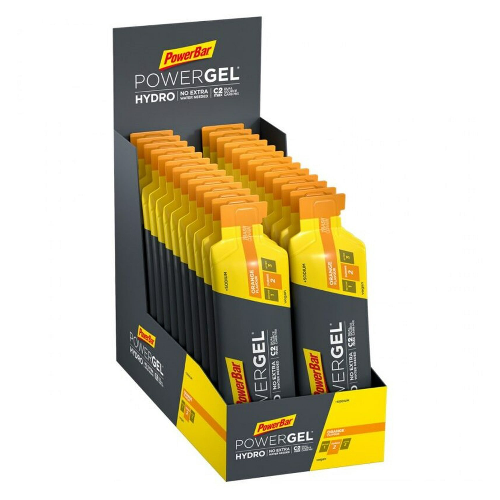 Powerbar Power Gel Hydro Energy Gel Liquido 24u Orange