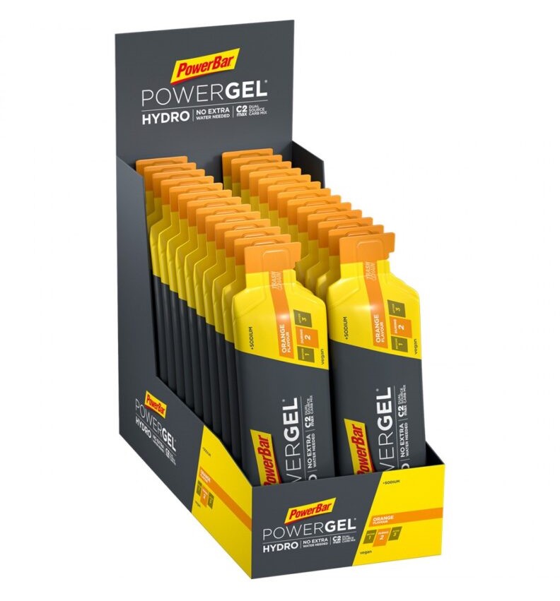 Powerbar Power Gel Hydro Energy Gel Liquido 24U Orange