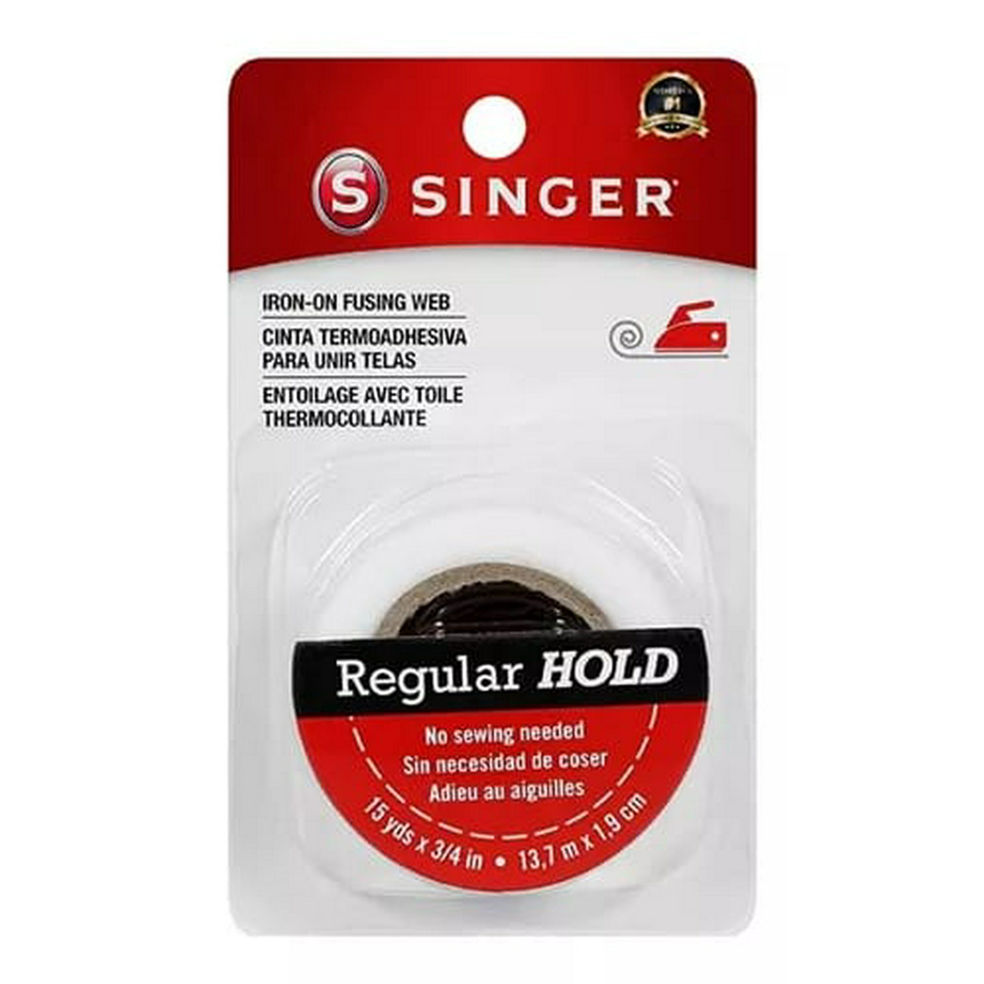 Singer - Pack 3 Cintas Termoadhesiva De Fusión Para Unir Telas