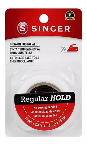 Singer - Pack 3 Cintas Termoadhesiva De Fusión Para Unir Telas