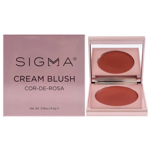 Sigma - Rubor En Crema - Cor De Rosa De Para Mujer - 0.16 Oz De Rubor