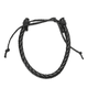 thumbnail image 3 of Pack 2 pulseras cuero negro hombre mujer, 3 of 3