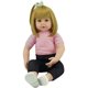 thumbnail image 5 of Muñeca Reborn Bebé iCradle Lovely Girl 45 cm Cuerpo de Vinilo Suave, 5 of 7