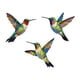 thumbnail image 4 of 3 Piezas De Decoraciones Colgantes De Colibrí Para Porche, Patio Y Exterior., 4 of 5