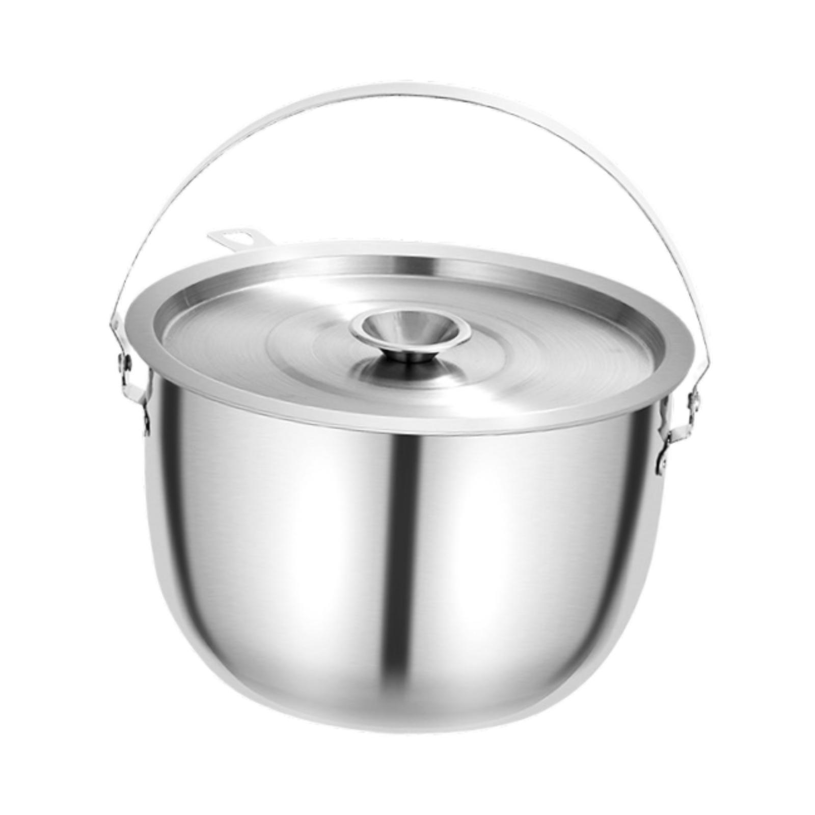 Bothyi - Olla Con Filtro De Aceite Multifunción De Gran Capacidad Con Colador De Malla Fina, Utensilios De Cocina De 2 L