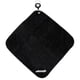 thumbnail image 1 of 30x30cm Toalla De Golf De Microfibra Paño De Limpieza Absorbente De Sudor Deportes Negro, 1 of 3