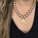 thumbnail image 3 of Collar Glamour y Bronze Maxiperlas, 3 of 4