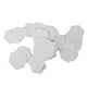 thumbnail image 3 of 100 unidades hexagonal de papel inglés que empalma las plantillas que acolchan el arte 12m m, 3 of 3