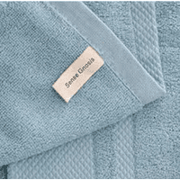 Genérico - Set 2 Toallas Baño + 2 Toallas De Mano 100% Algodón Sky