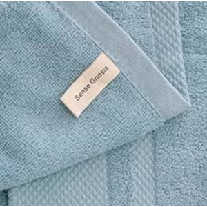 Genérico - Set 2 Toallas Baño + 2 Toallas De Mano 100% Algodón Sky