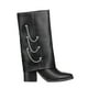 thumbnail image 1 of Botas Largas Mujer Eco Cuero Tacon Grueso De Moda Weide DH82, 1 of 9