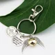 thumbnail image 5 of Llavero metálico dijes Snitch 9 3/4 Harry Potter, 5 of 5