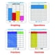 thumbnail image 2 of Math Manipulatives hand2mind Build-A-Grid para tercer grado (juego de 4), 2 of 8